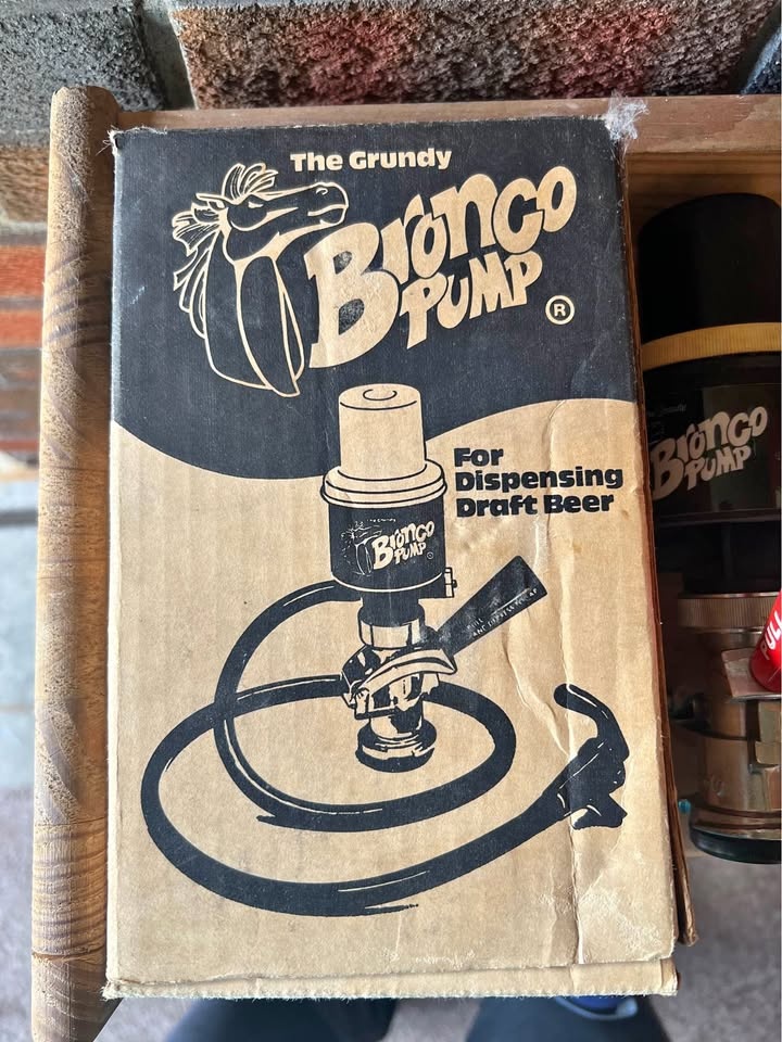 Bronco Pump Keg Tap System for Beer Dispensing