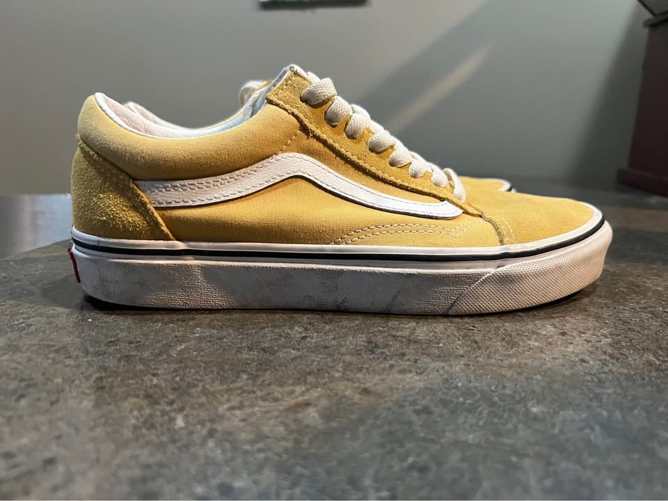 Vans Old Skool Color Theory - Golden Yellow Mens 6.5 Women’s 8 - photo 2