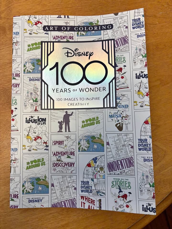 Brand new Disney 100 Years of Wonder Colouring Book