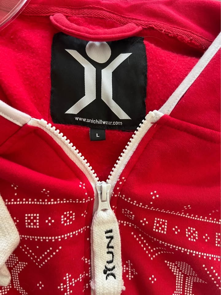 Arctic Print Onesie (Canadian Red) Size Large - photo 4