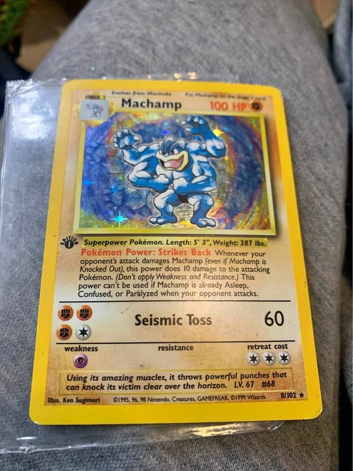 Holo 1st Edition Machamp