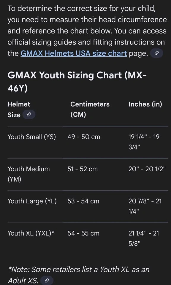 G Max Youth Helmet 46 y - photo 4