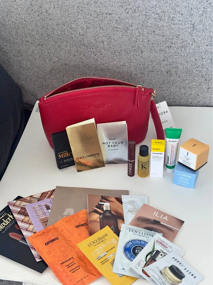Sephora Samples and Travel Sizes Set
