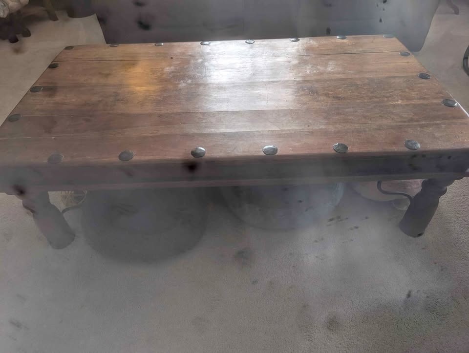 Indian Handmade Jala Wood Coffee Table
