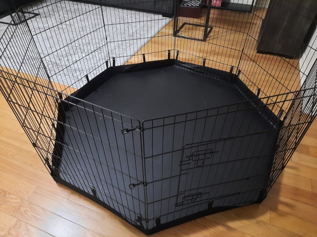 Dog Playpen, 8 Panels Foldable Metal - photo 3