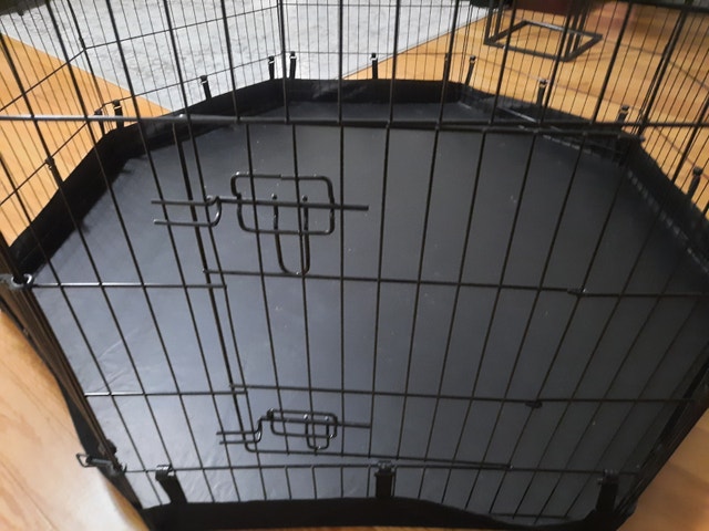 Dog Playpen, 8 Panels Foldable Metal - photo 4