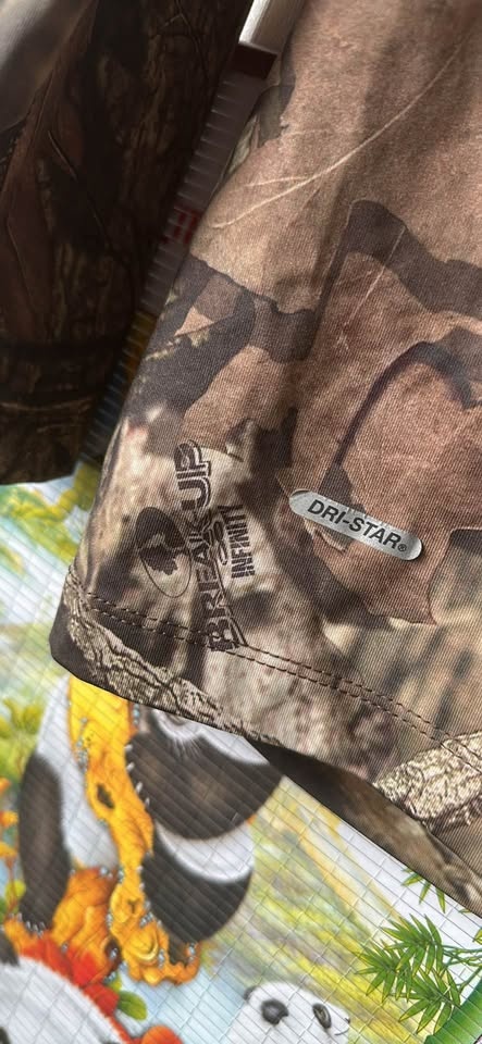 Mossy Oak Break Up Infinity Camo Spandex Shirt - Size L - photo 4