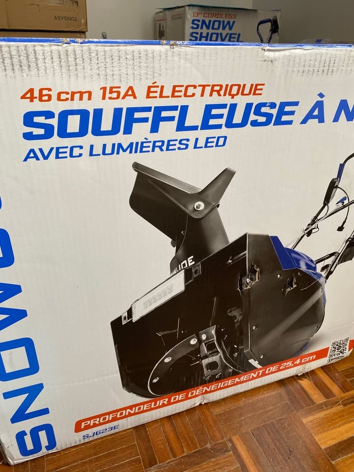 Snow Joe Electric Snow Thrower - New - photo 2