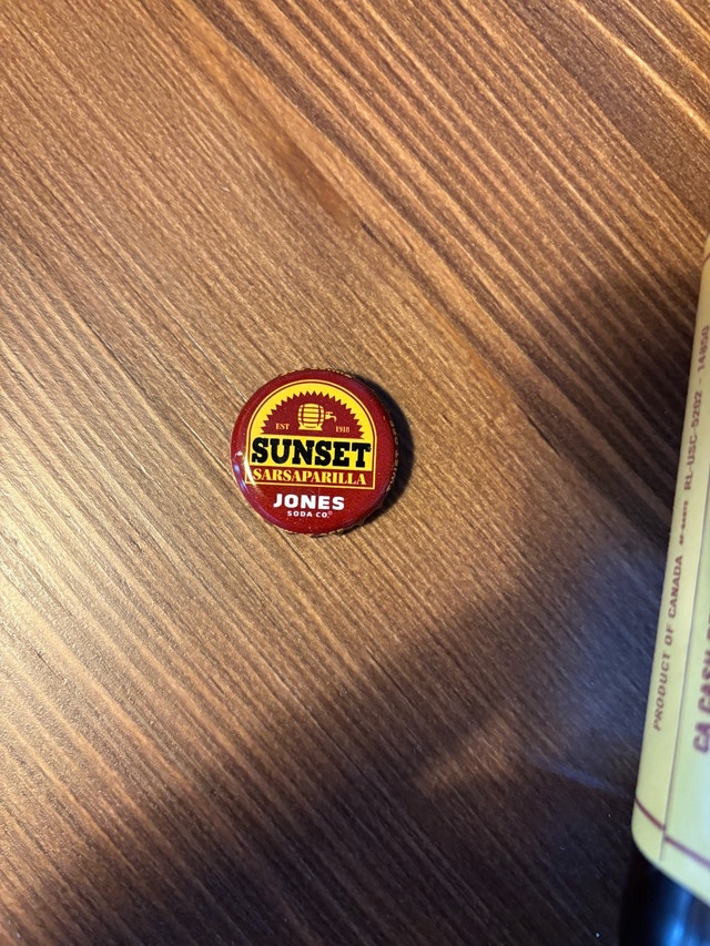 Jones Soda Fallout Sunset Sarsaparilla - EMPTY Bottle - photo 2