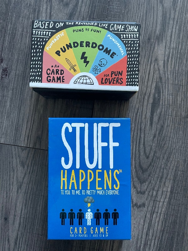 Punderdome SOLD Stuff Happens (aka S*** Happens) Board Game