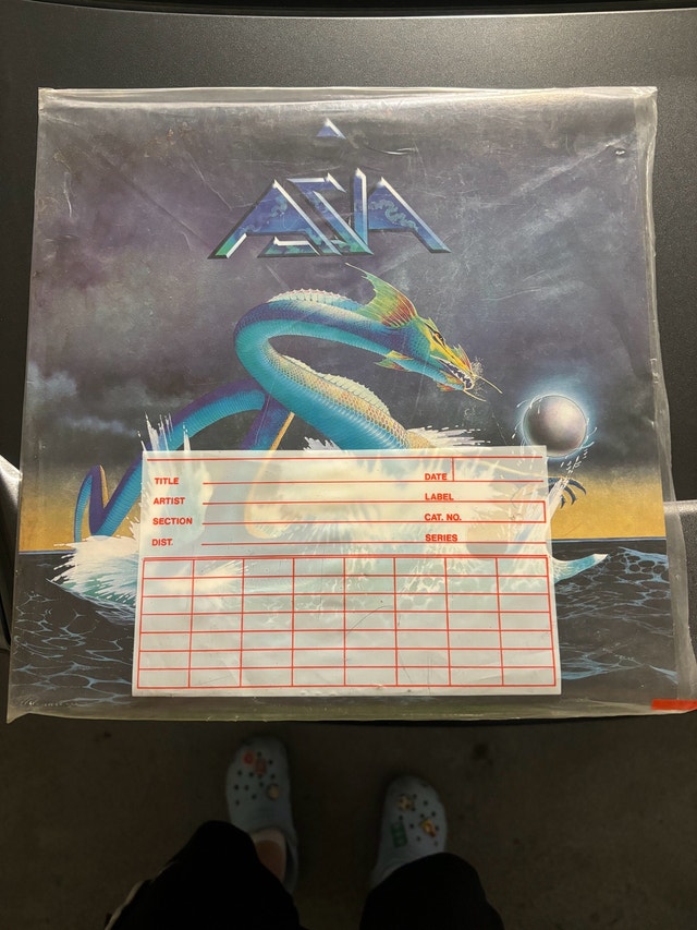 Asia - Self-Titled LP - Vinyl Record