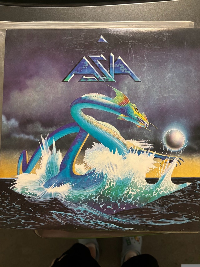 Asia - Self-Titled LP - Vinyl Record - photo 2
