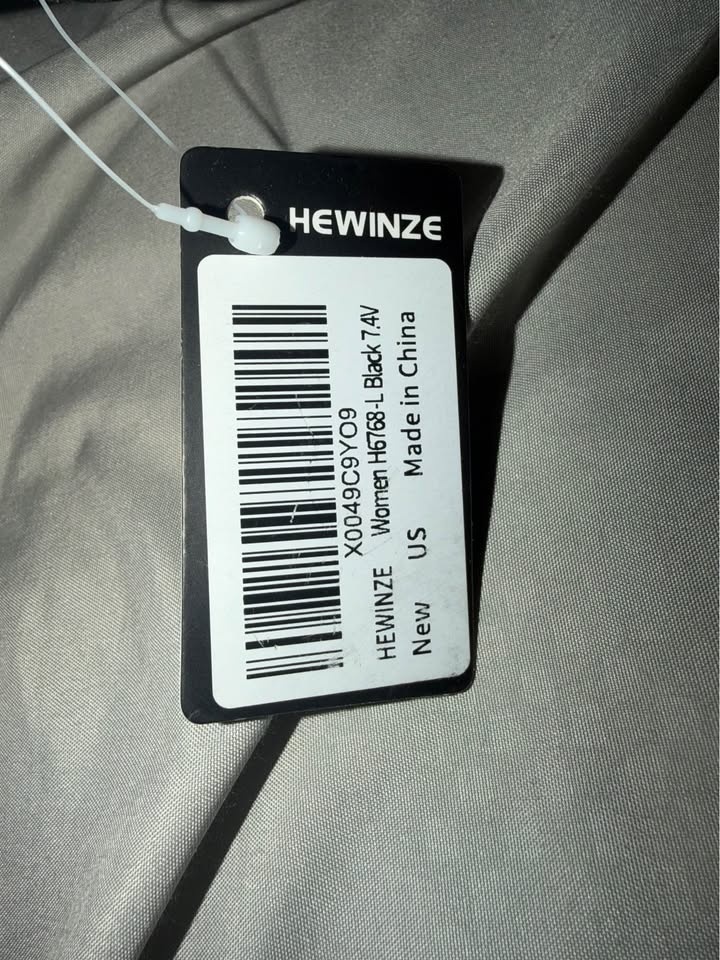 HEWINZE Women's Heated Apparel Black L New - photo 2