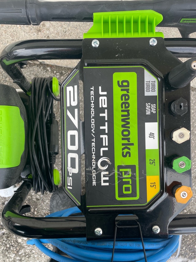 Pressure Washer Used 4 X’S