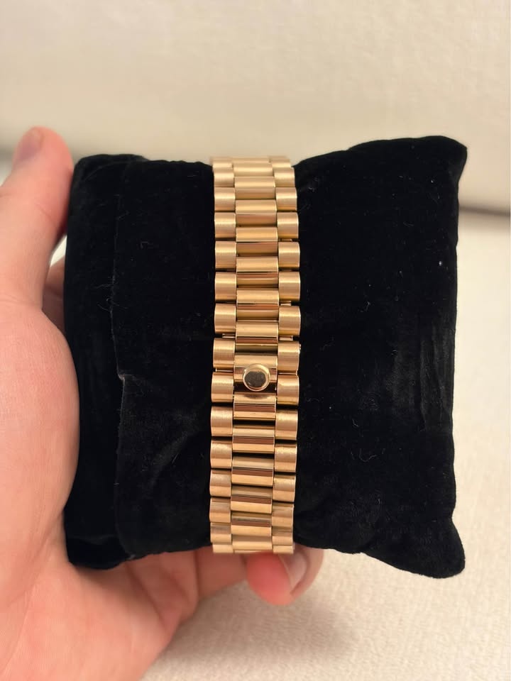 Seiko Day-Date Presidential Rose Gold Olive 39mm - photo 4