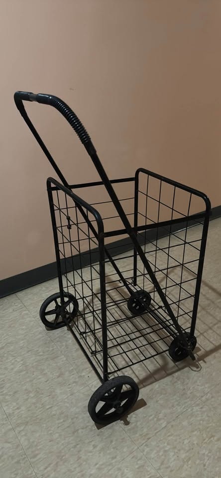 Black Wire Shopping Cart - photo 2