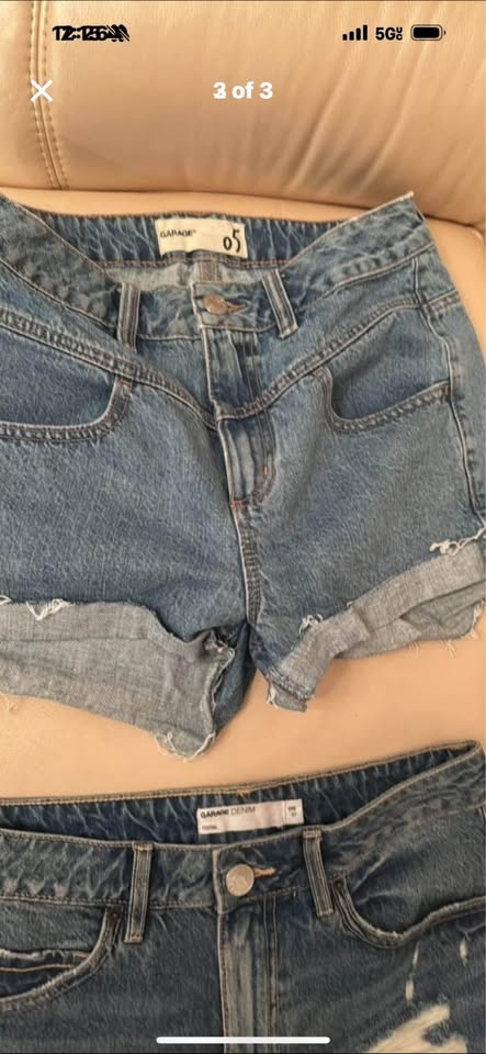 Garage Denim Shorts - 2 Pairs - photo 3