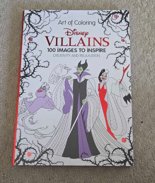 Disney Villains Coloring Book