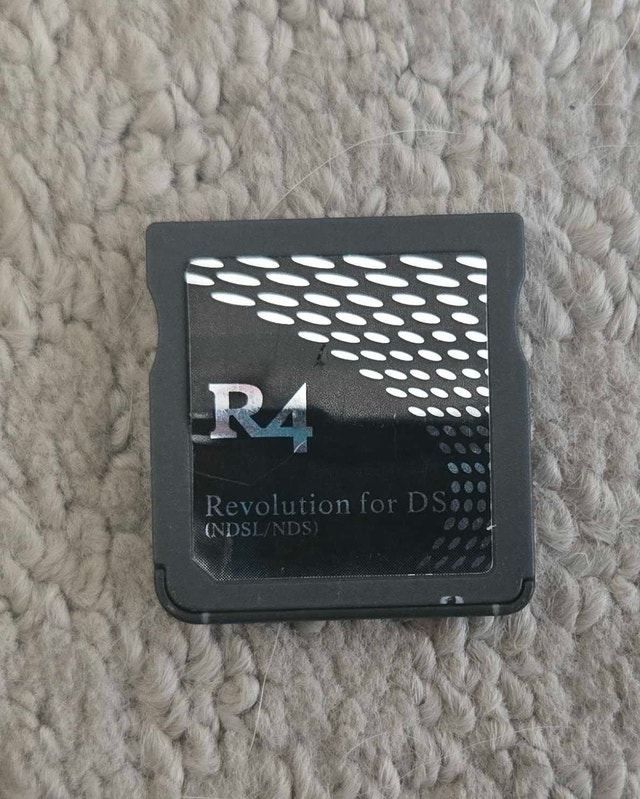 Nintendo DS R4 with micro SD