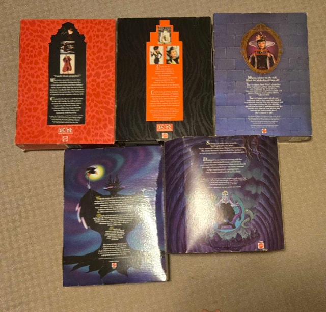 Disney Villains Mattel Barbie Dolls - Great Villains Collection - photo 2
