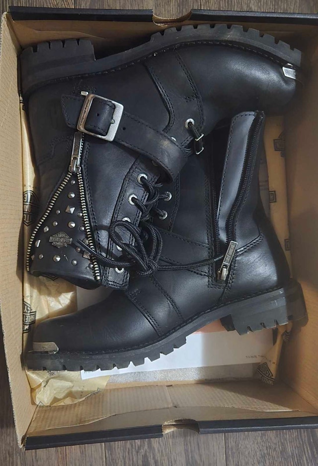 Women's Harley Davidson Motorcycle Boots
