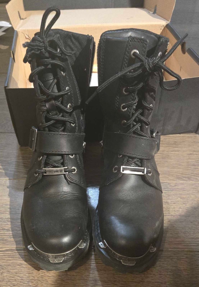 Women's Harley Davidson Motorcycle Boots - photo 2