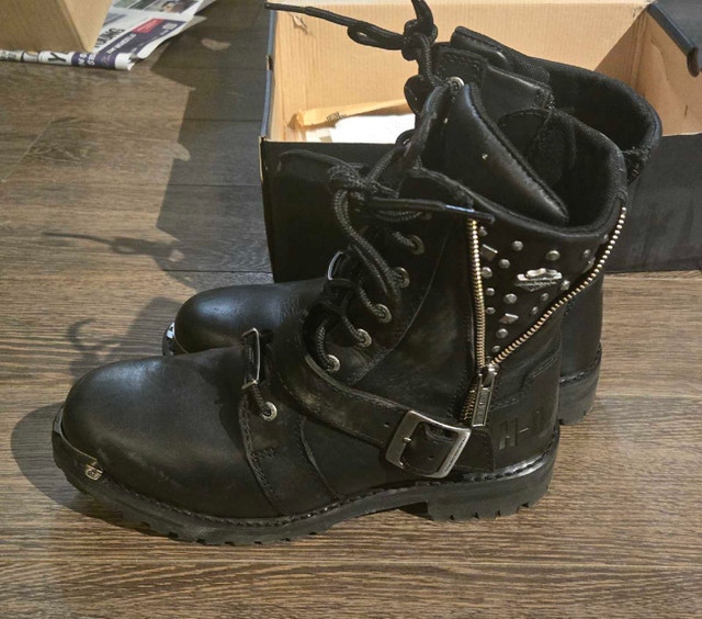 Women's Harley Davidson Motorcycle Boots - photo 5