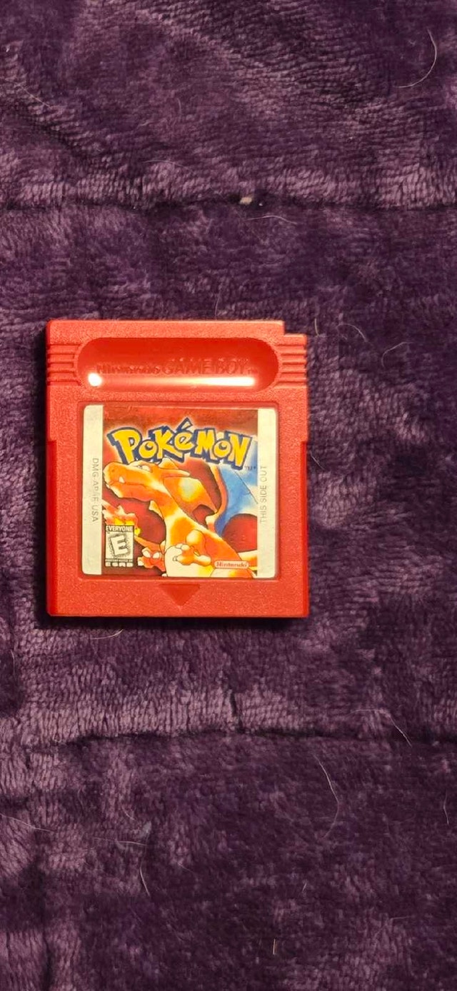 Gameboy Pokemon Red - Works & Saves