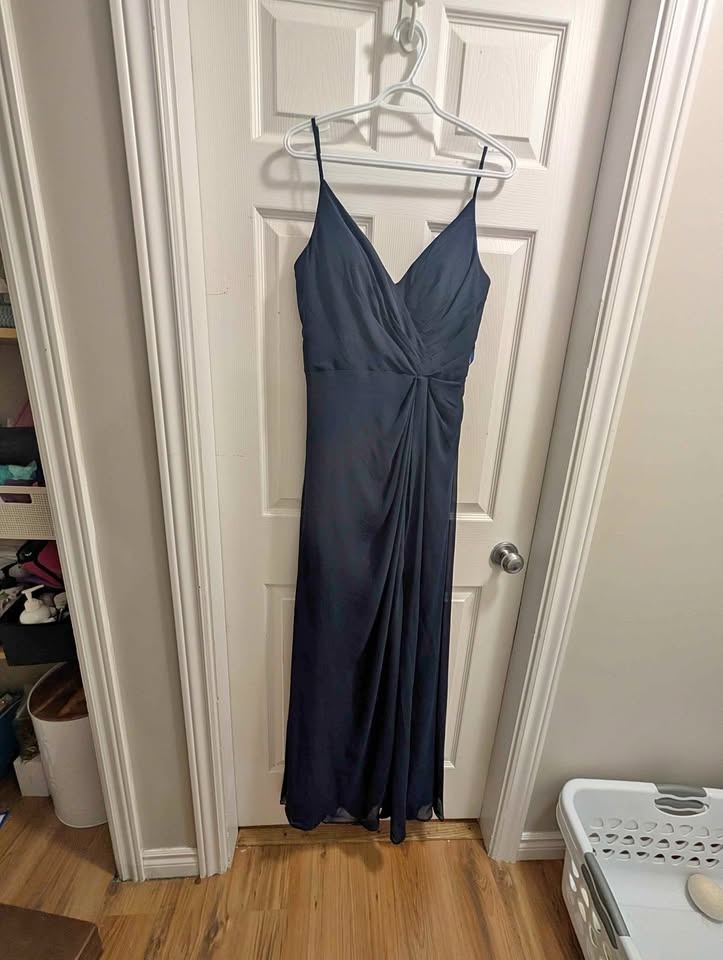 Navy Bridesmaid dress/ evening gown