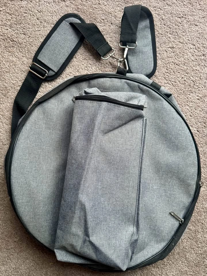 MARABEE 14" Snare Drum Carry Case/Backpack - Grey - photo 3