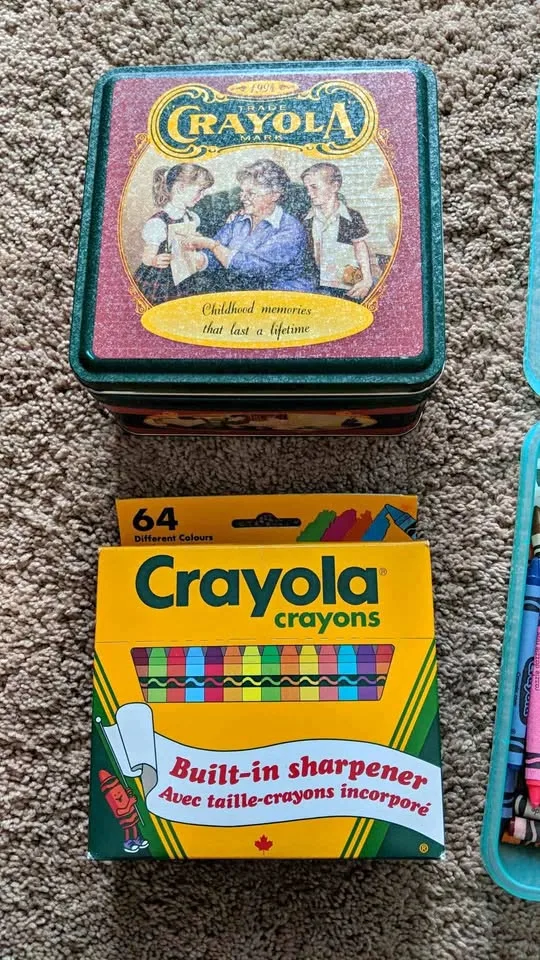 Vintage Crayola Crayons Lot 🖍️ Limited Edition Retired 1990s thumbnail