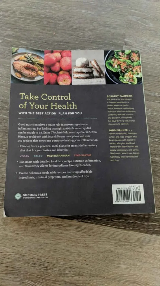 The anti-inflammatory diet & action plans book image indicator(3)