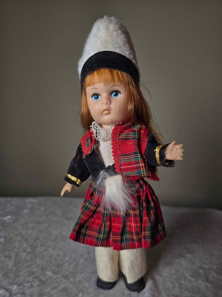 Vogue Dolls Ginny Doll 1977 Scottish Outfit with Hat