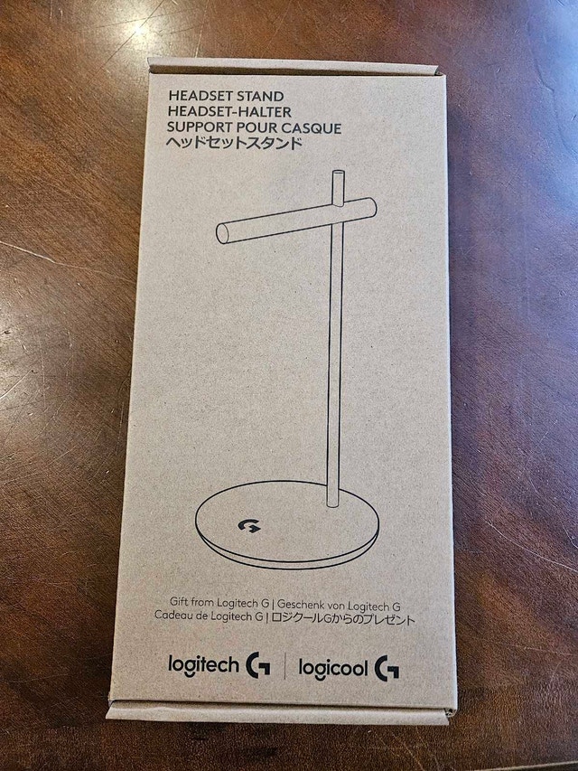 Logitech Headset Stand - New in Box(+ free cap)