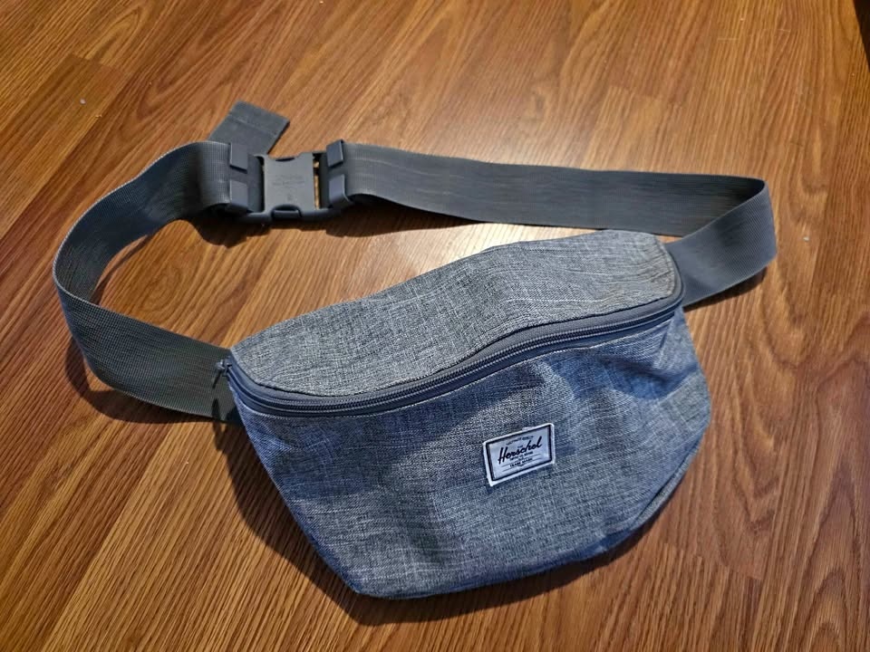 Large Grey Cross Body Bag