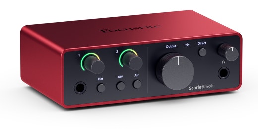 Focusrite Scarlett Solo (4th Gen) Audio Mixer - photo 2