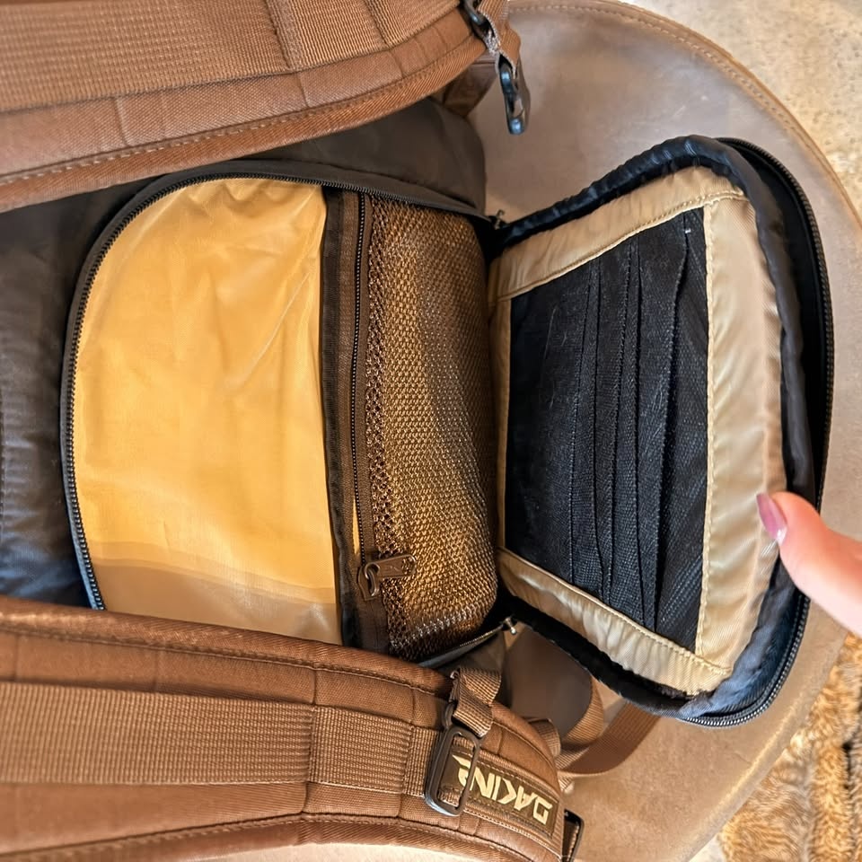 Dakine Backpack — Laptop + Organizer — Brown Plaid - photo 4