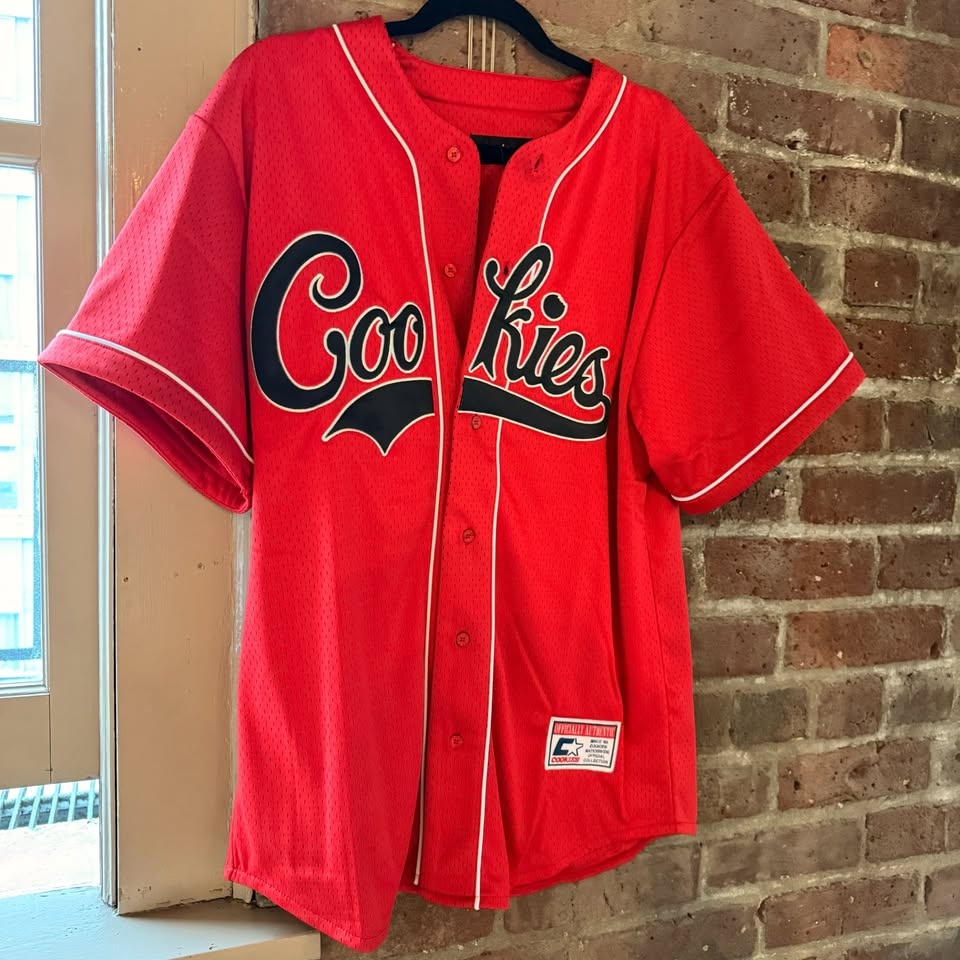 Cookies “Bases Loaded” Baseball Jersey - New w/ Tags - Medium - photo 3