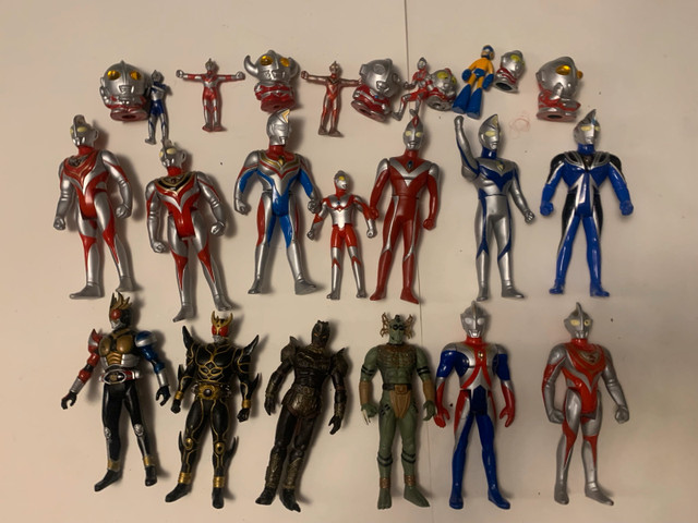 Vintage Ultraman Action Figures