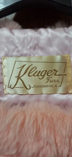 Kluger Furs Children's Pink Rex Rabbit Fur Vest - photo 4