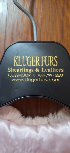 Kluger Furs Children's Pink Rex Rabbit Fur Vest - photo 5