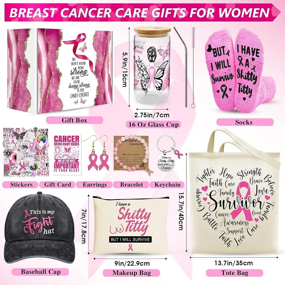 Breast Cancer Awareness Survivor Gift Set thumbnail
