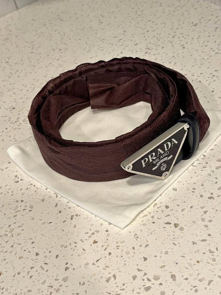 Prada Saffiano Belt