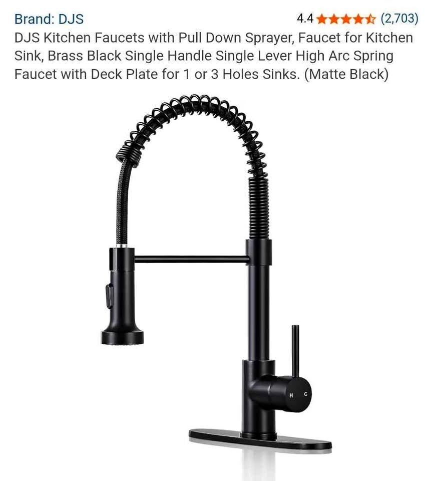 New In Box Kitchen Sink Faucet