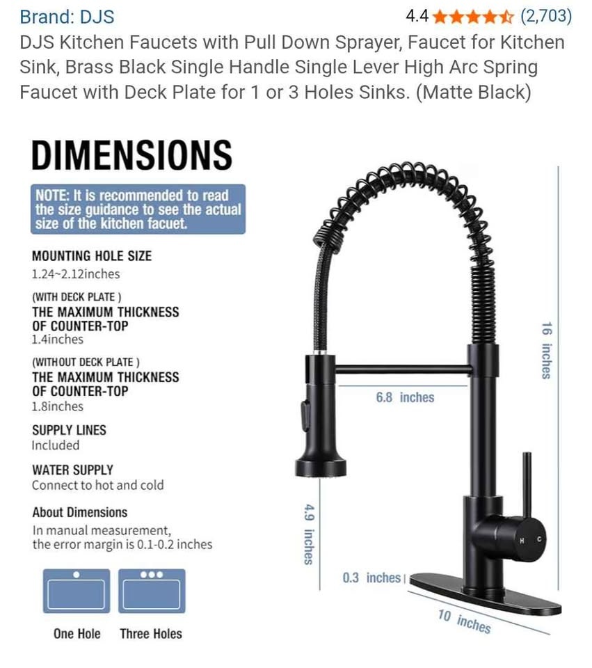 New In Box Kitchen Sink Faucet - photo 2