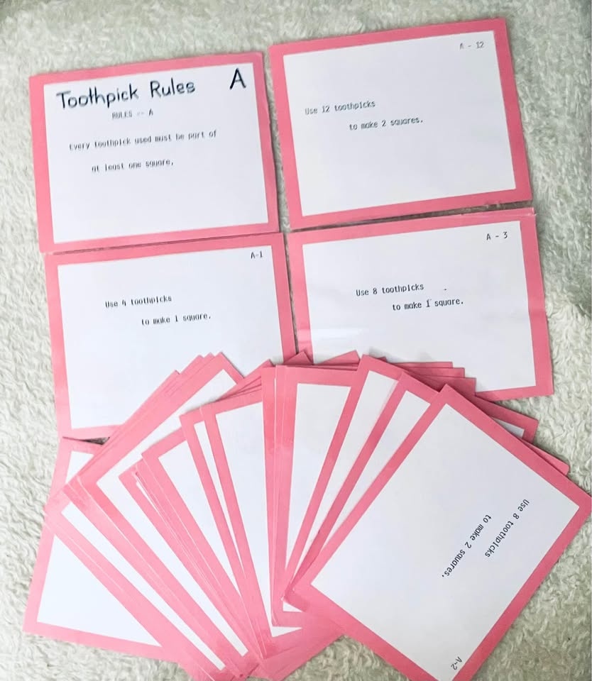 Math Toothpick Geometry for Problem Solving (Ages 4+) - photo 2