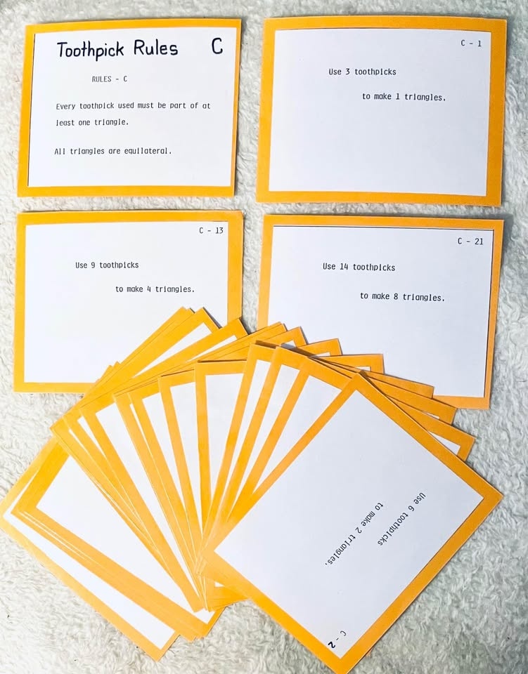 Math Toothpick Geometry for Problem Solving (Ages 4+) - photo 4