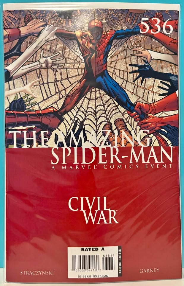 Amazing Spider-Man - Civil War: The War at Home #536 (2006)