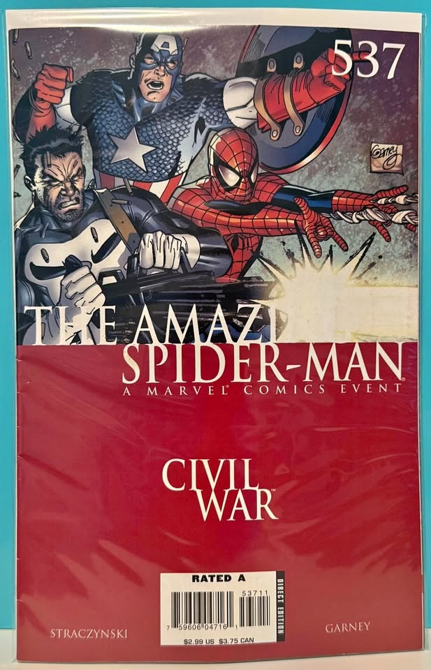 Amazing Spider-Man Civil War #537 (2007)