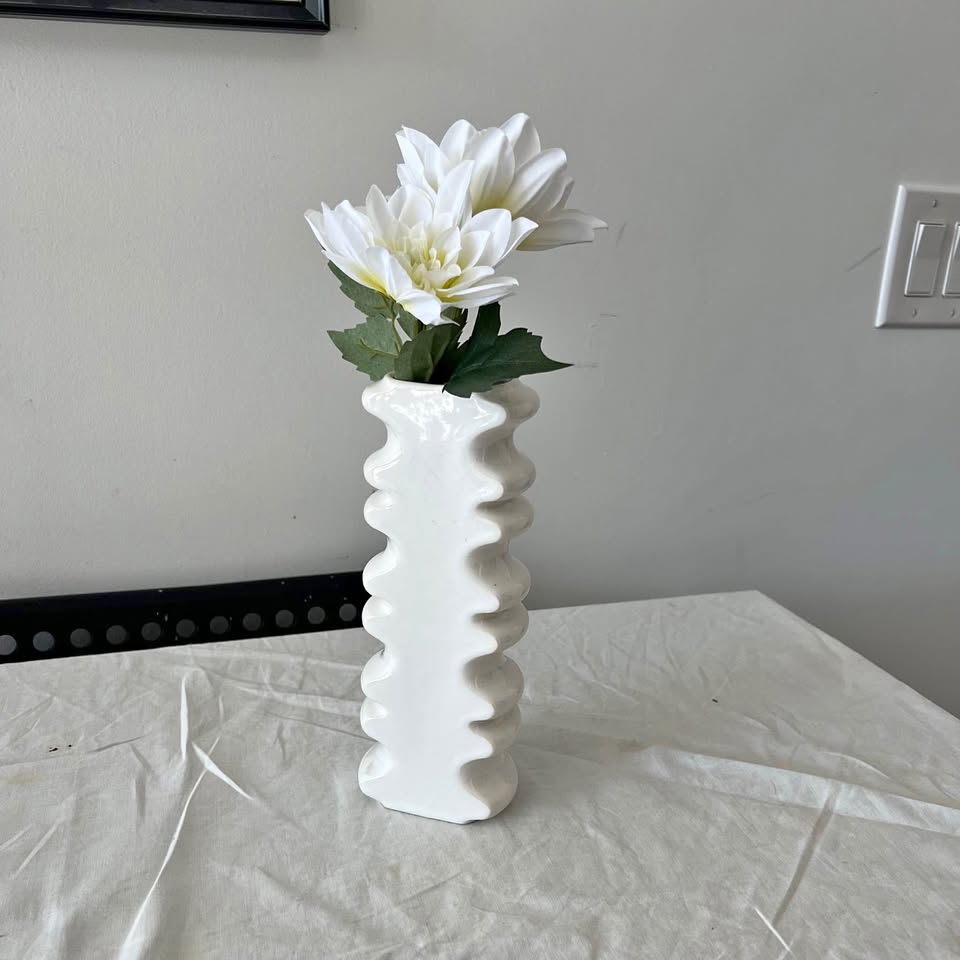 Unique organic shape vase